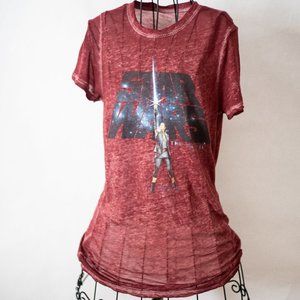 NWOT Star Wars Size Small "Burnout" Tee, Excellent Condition